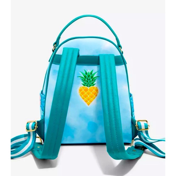 Disney Lilo & Stitch: The Series Angel & Stitch Pineapple Mini Backpack - Picture 3 of 3